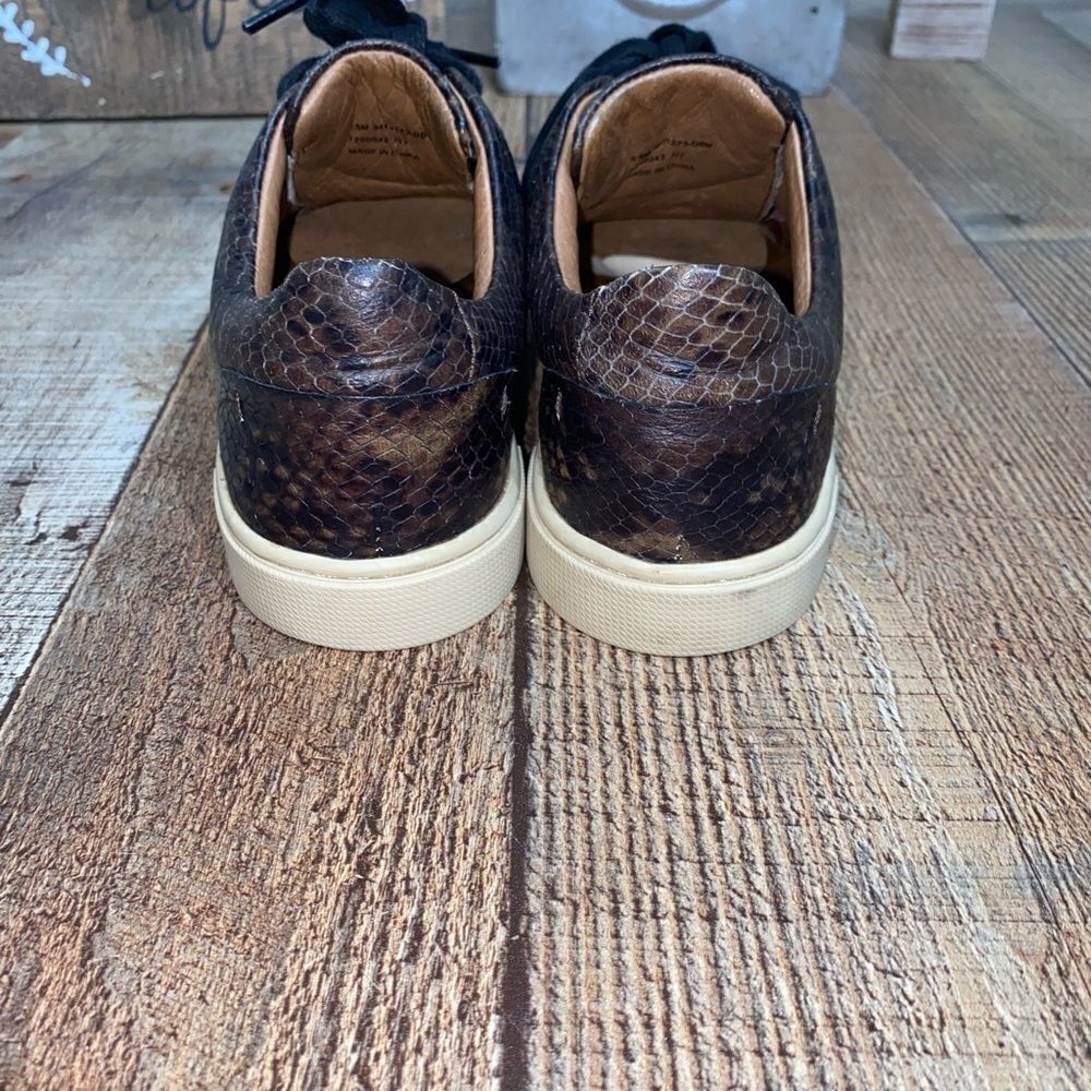 Frye Snake Embossed Leather Sneaker - Picture 2 of 11